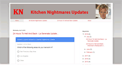 Desktop Screenshot of kitchennightmaresupdates.com
